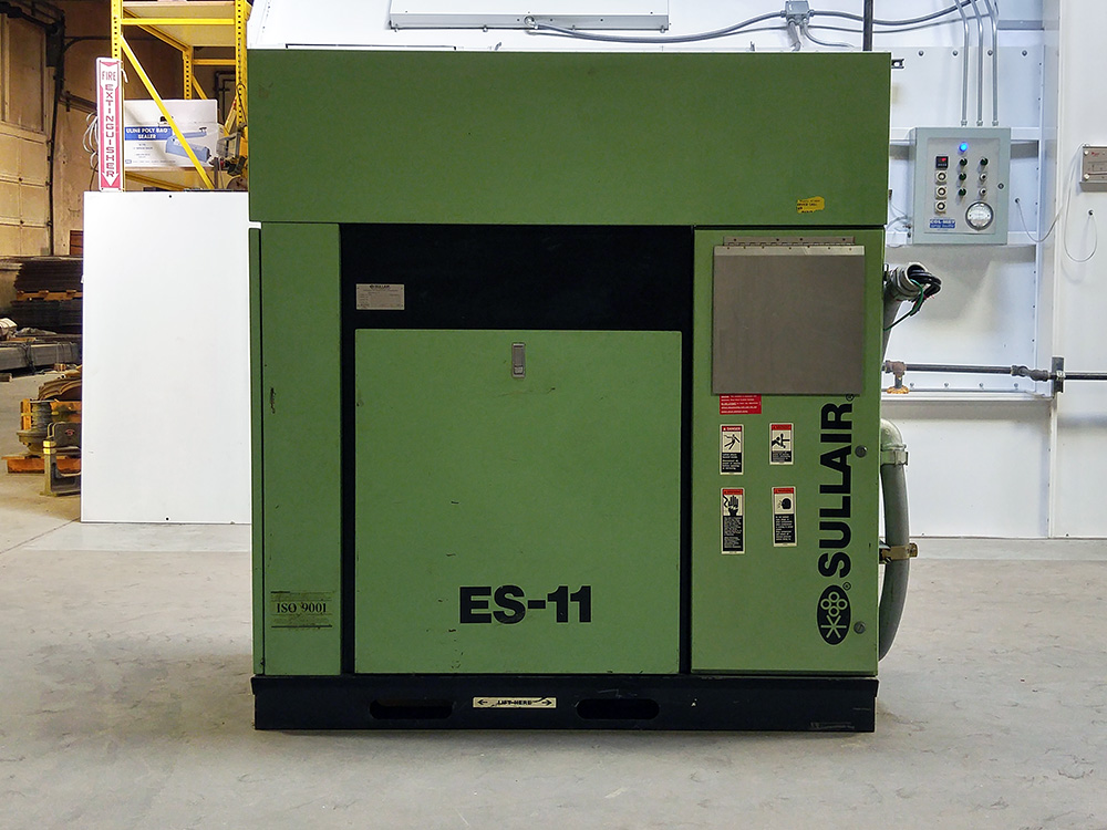 Sullair Es-11 50 Hp Air Compressor 